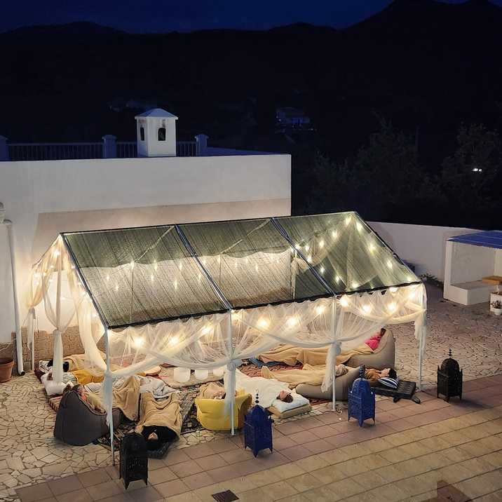 Sound Bath at Casa Torreta Blanca Retreat Venue